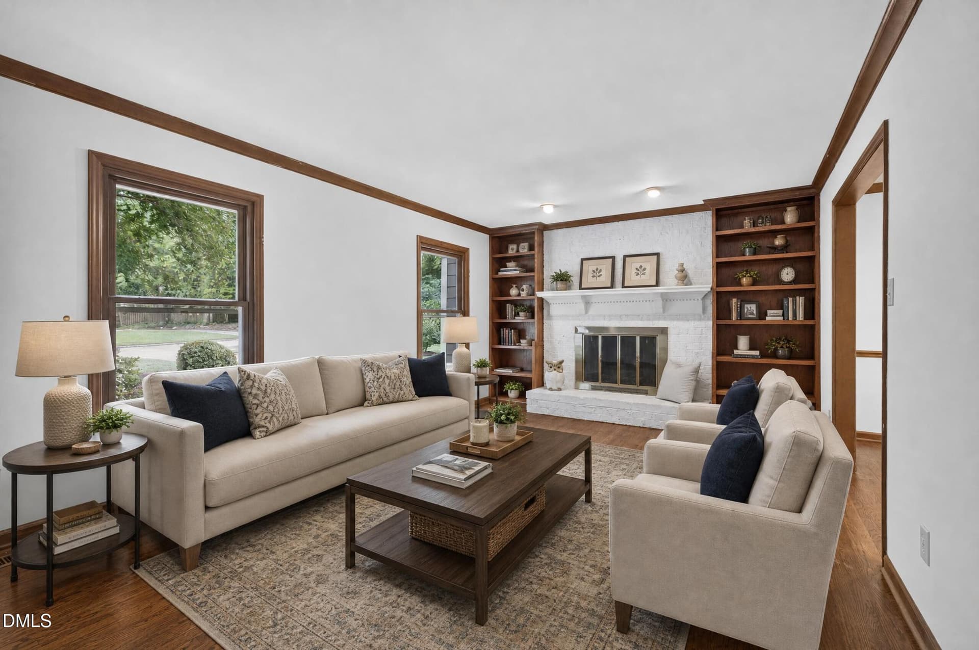 Living Room - 107 Whitehall Way, Cary, NC 27511