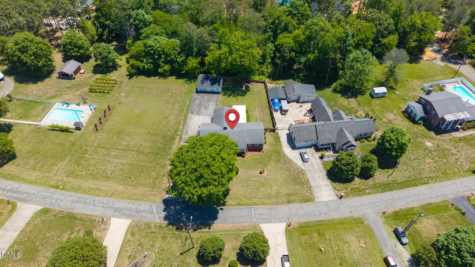 1244 Lawndale Drive-Drone-4-PIN - 1244 Lawndale Drive, Graham, NC 27253
