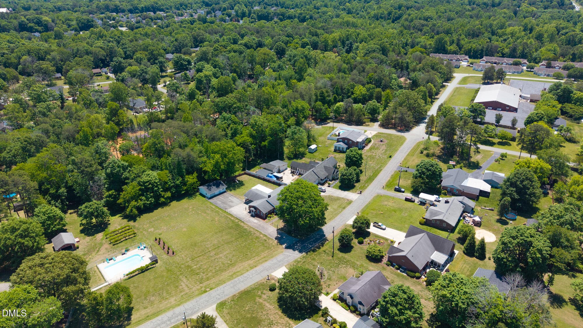 1244 Lawndale Drive-Drone-3 - 1244 Lawndale Drive, Graham, NC 27253