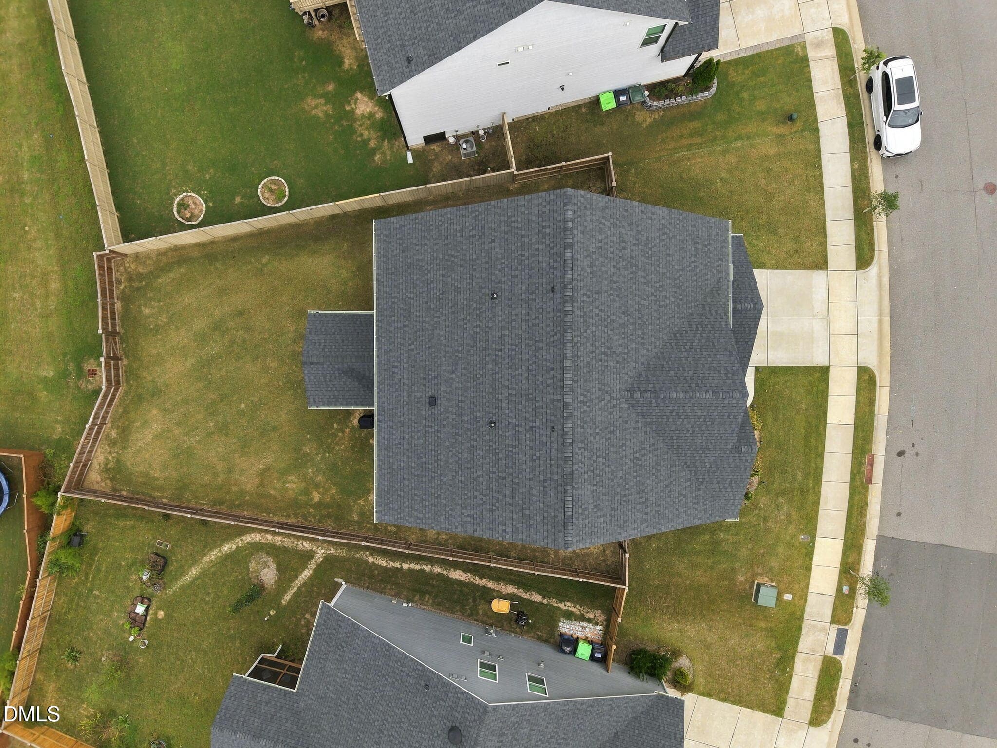 LARGE FULLY FENCED BACK YARD - 4820 Heathshire Drive, Raleigh, NC 27616