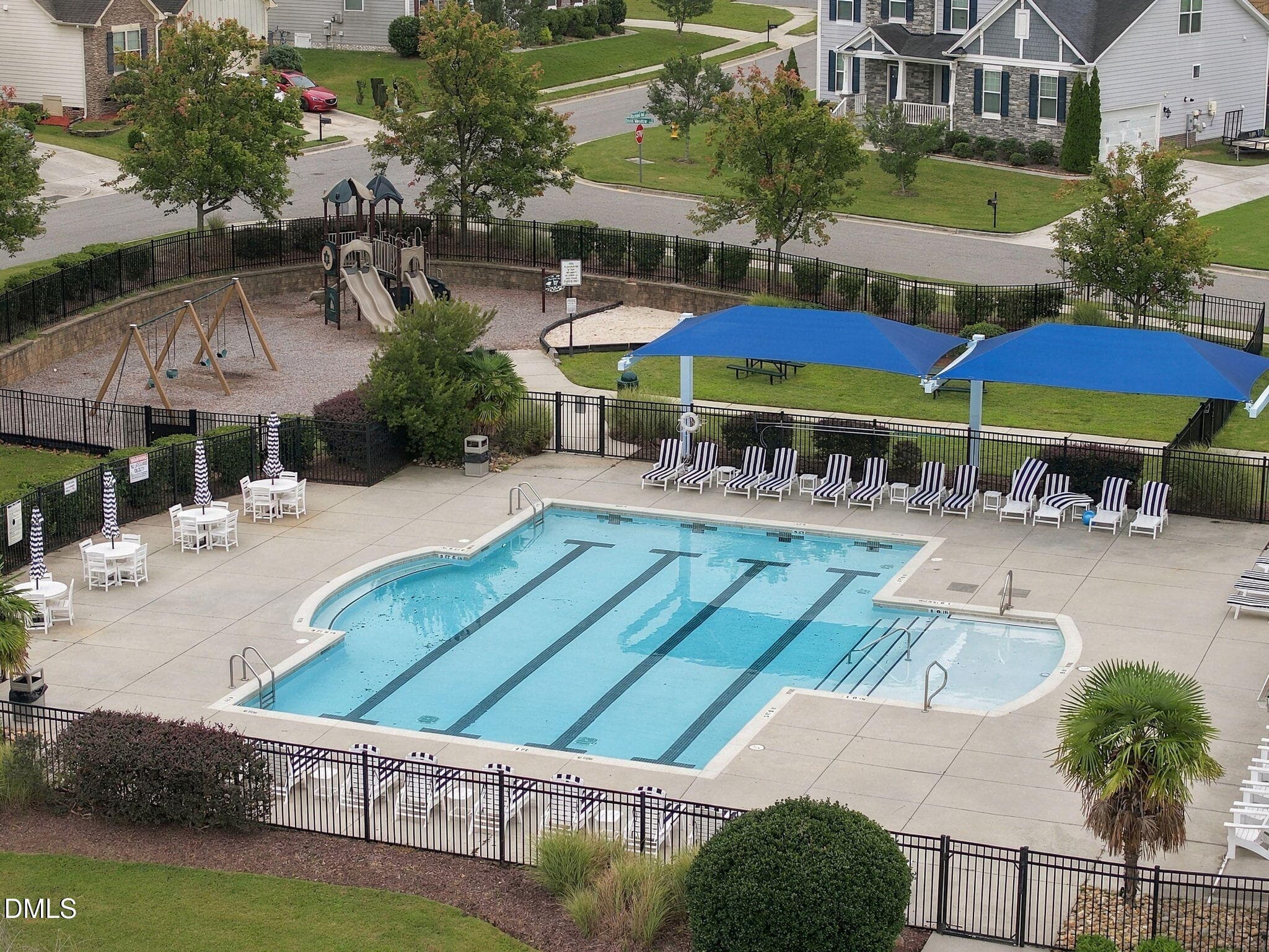 POOL, PLAYGROUNDS, AND PICNIC SPACE - 4820 Heathshire Drive, Raleigh, NC 27616