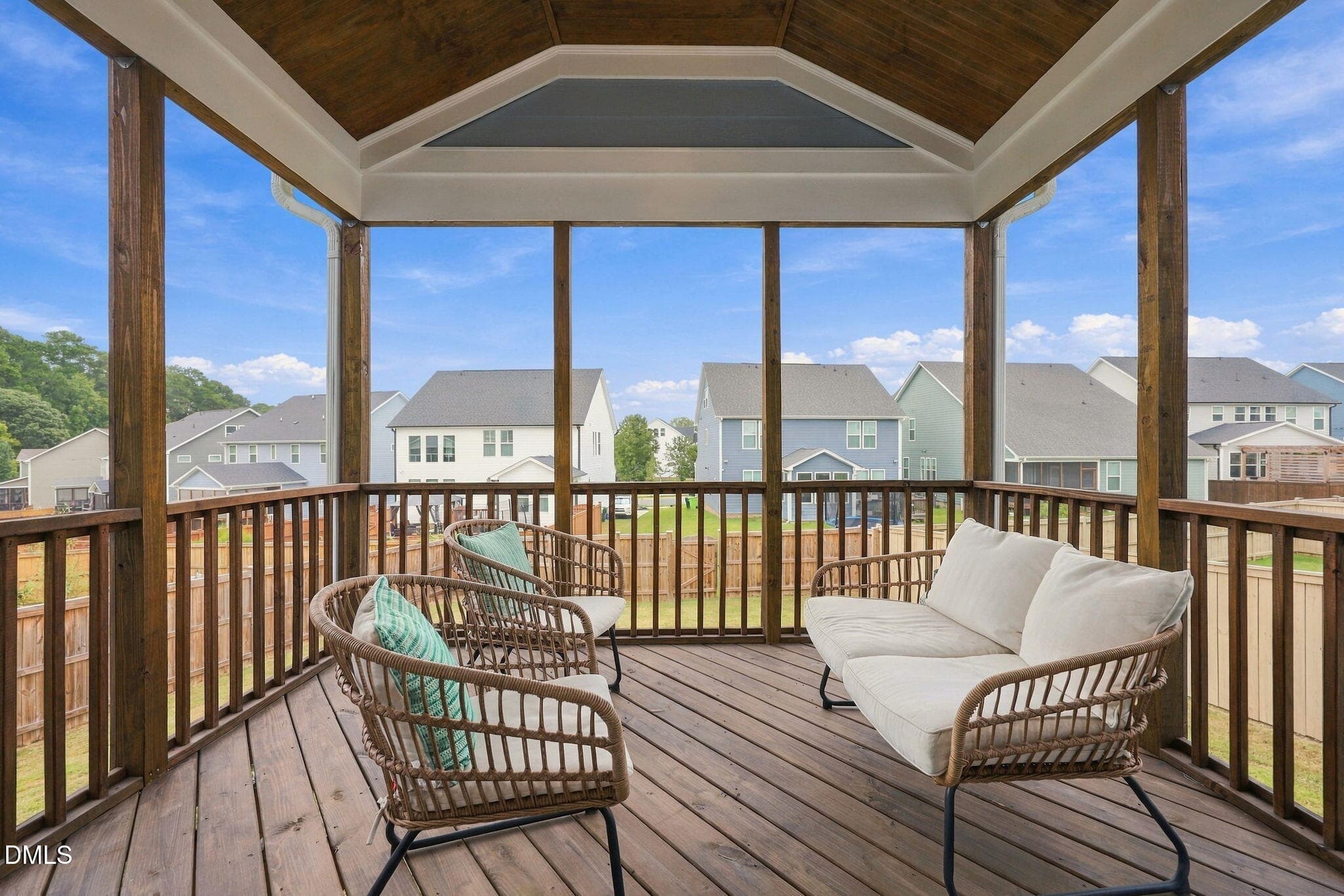 SCREENED IN BACK PORCH - 4820 Heathshire Drive, Raleigh, NC 27616