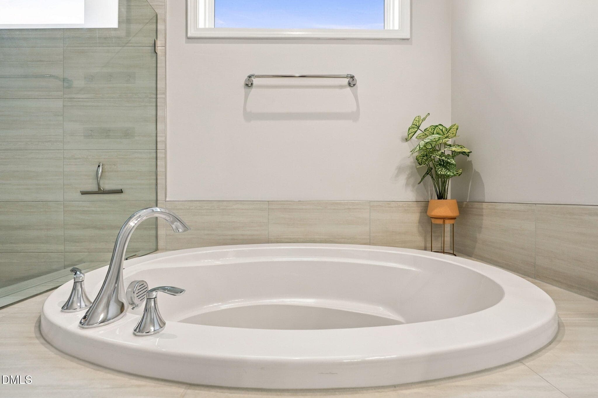LUXURIOUS PRIMARY BATHROOM - 4820 Heathshire Drive, Raleigh, NC 27616