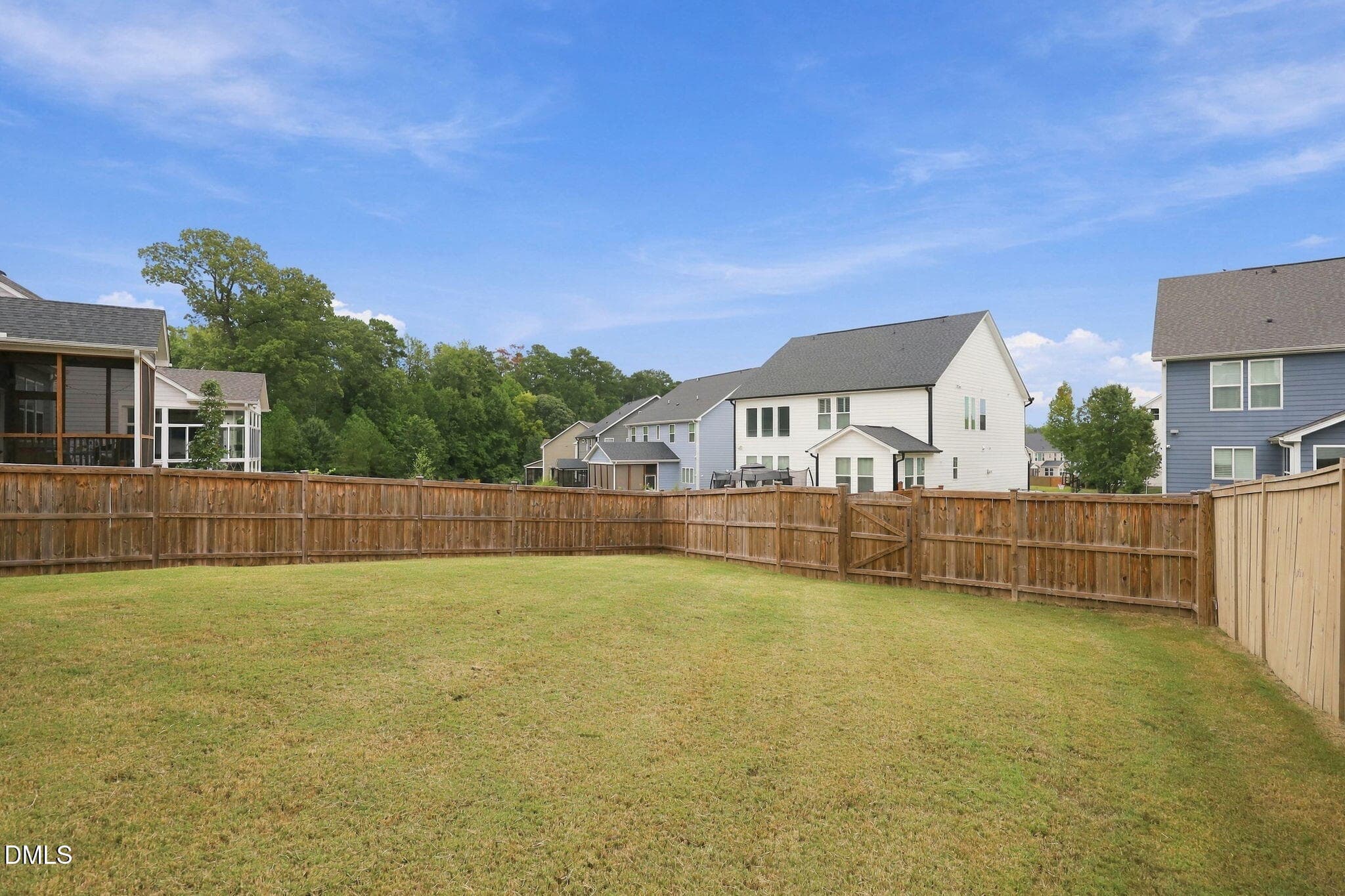 LARGE FULLY FENCED BACK YARD - 4820 Heathshire Drive, Raleigh, NC 27616