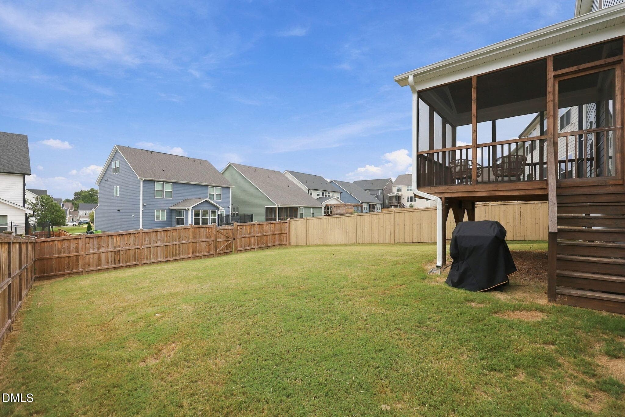 LARGE FULLY FENCED BACK YARD - 4820 Heathshire Drive, Raleigh, NC 27616