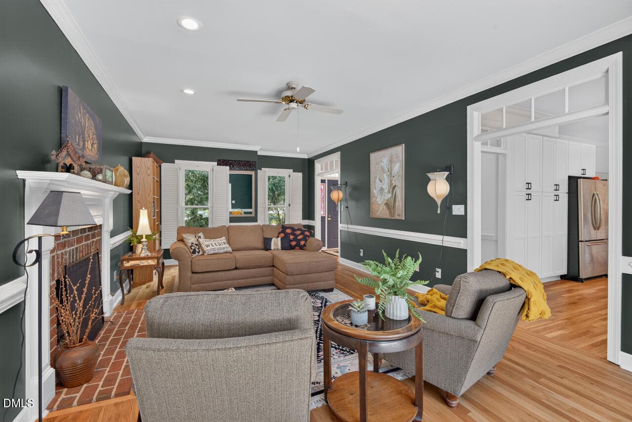 Living Room - 2549 Whippletree Drive, Raleigh, NC 27603
