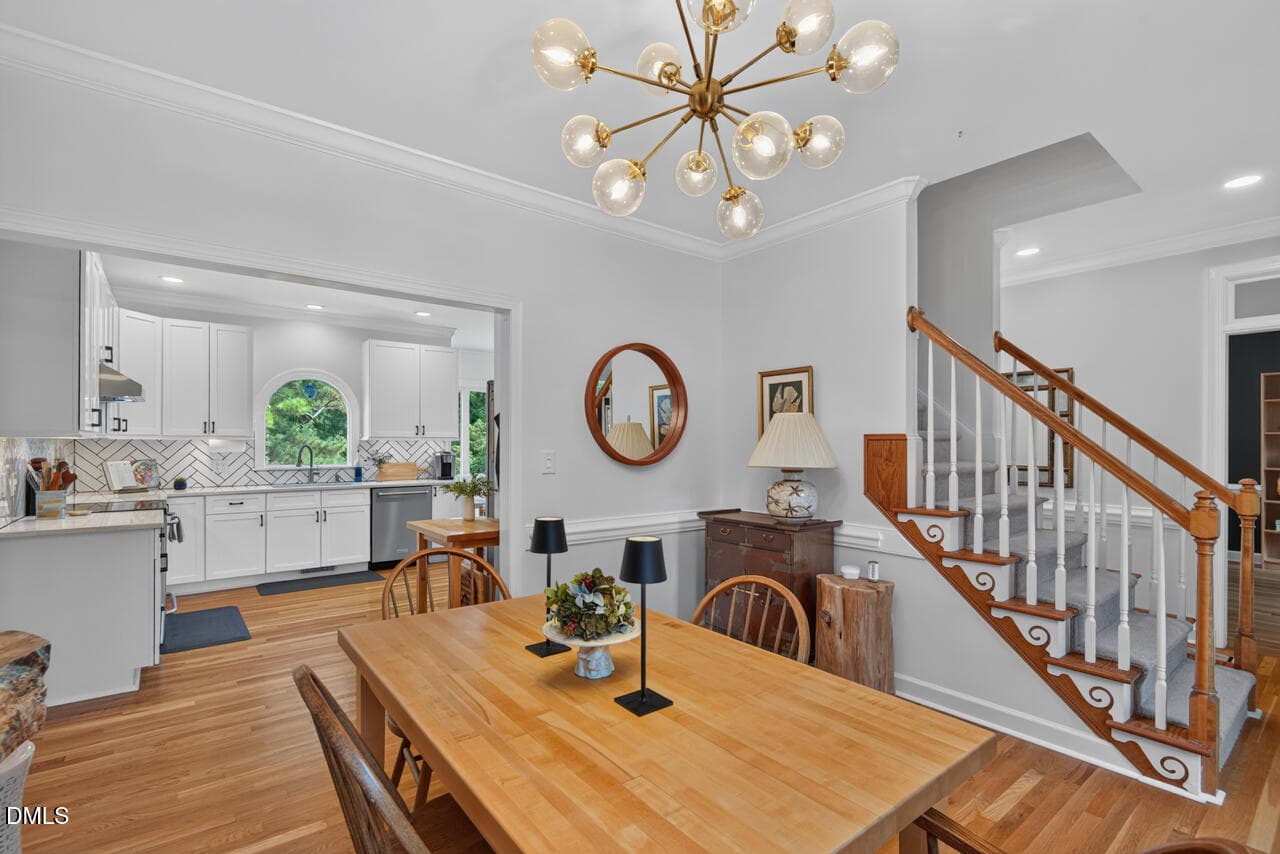 Dining Room - 2549 Whippletree Drive, Raleigh, NC 27603