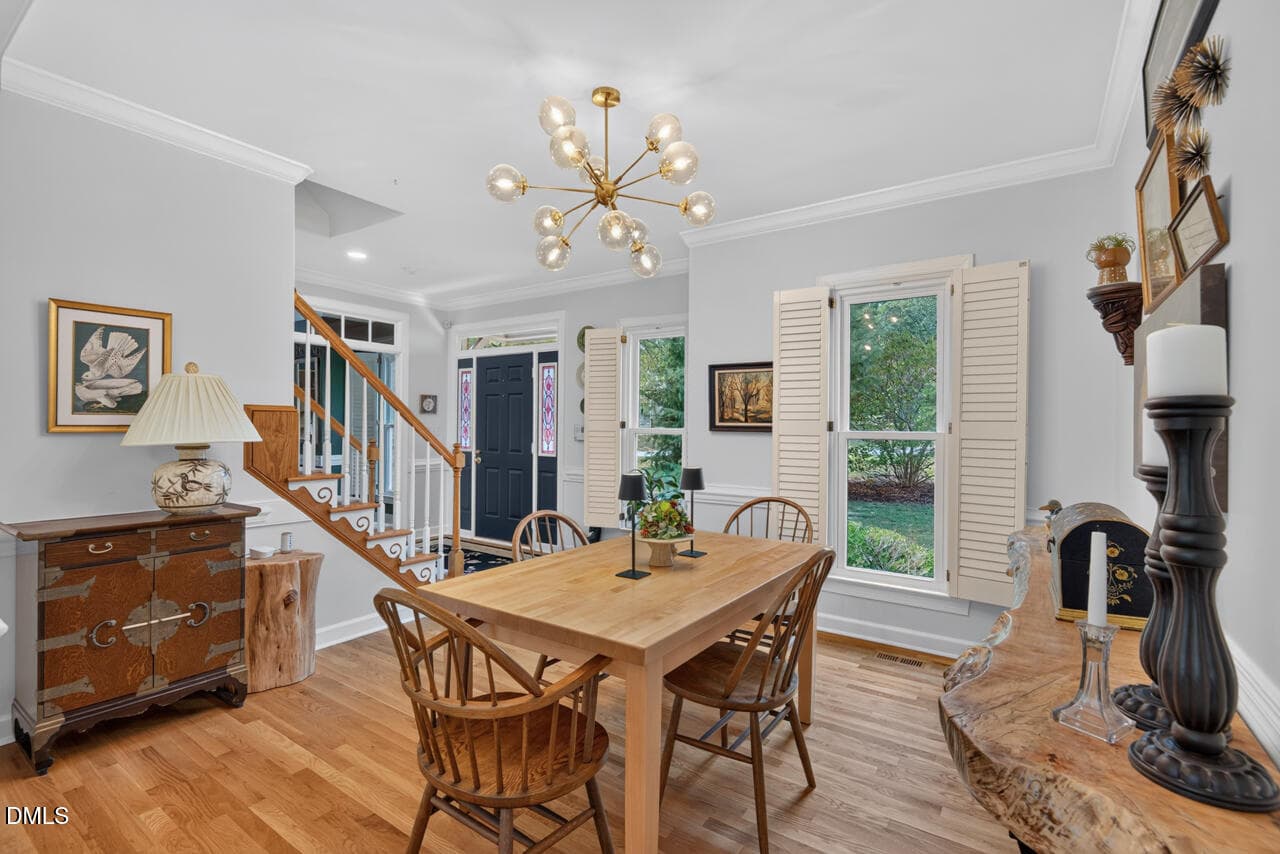 Dining Room - 2549 Whippletree Drive, Raleigh, NC 27603