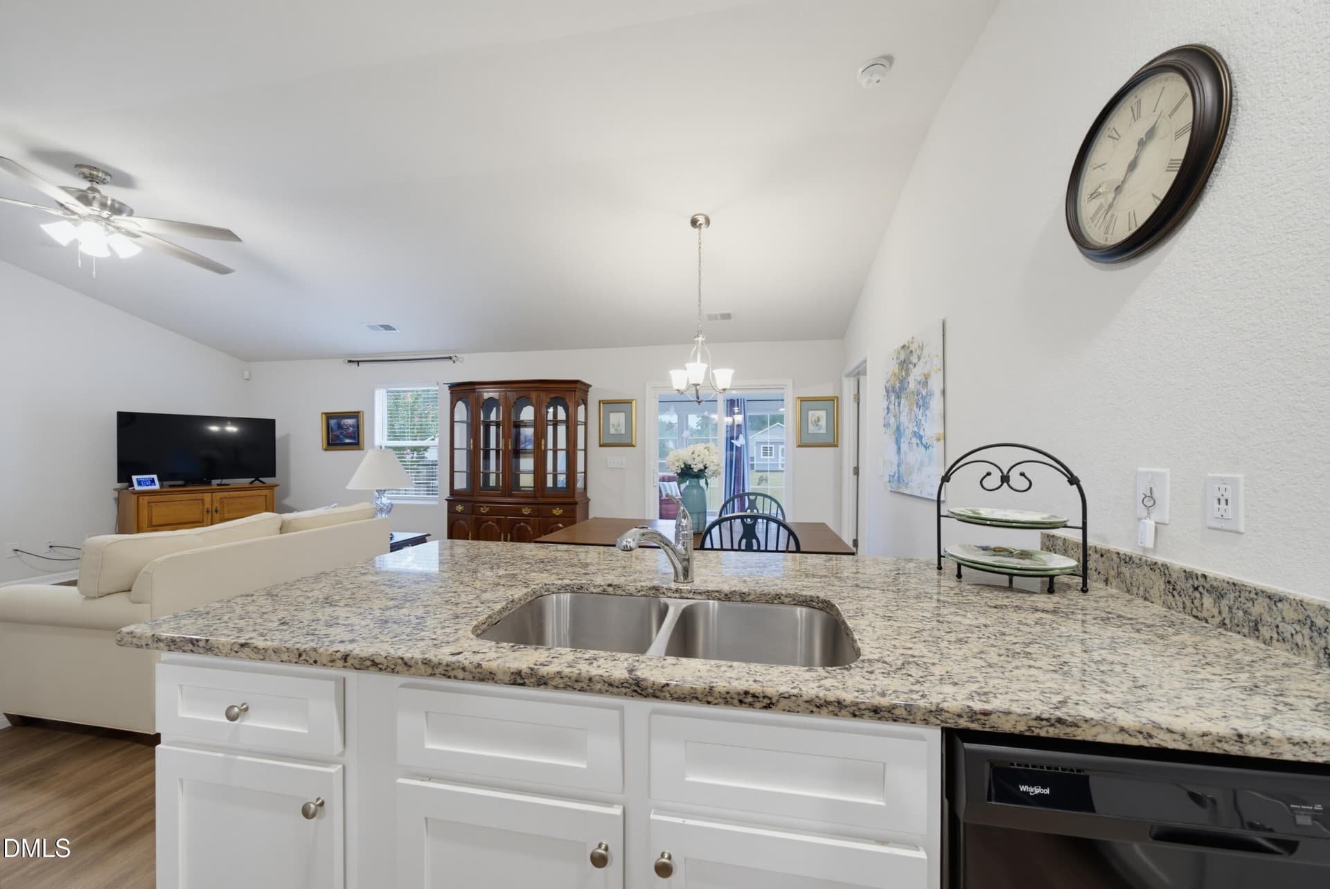 Kitchen to Dining - 534 Mineral Spring Lane, Fuquay Varina, NC 27526