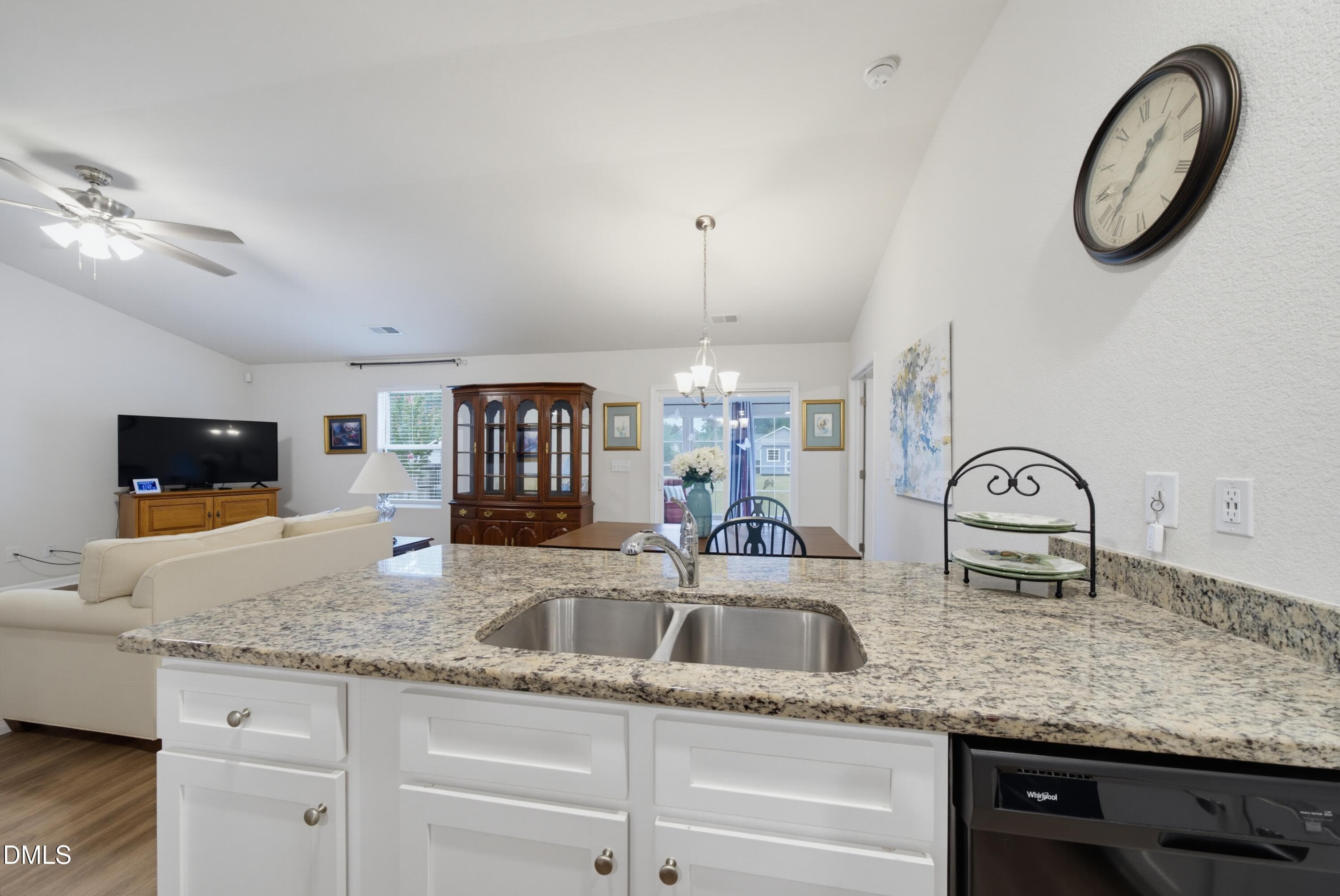 Kitchen to Dining - 534 Mineral Spring Lane, Fuquay Varina, NC 27526