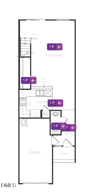 RR - 79 - 1st floor - 10619 Brookside Reserve Road, Raleigh, NC 27614