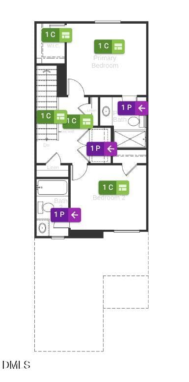 RR - 79 - 2nd floor - 10619 Brookside Reserve Road, Raleigh, NC 27614