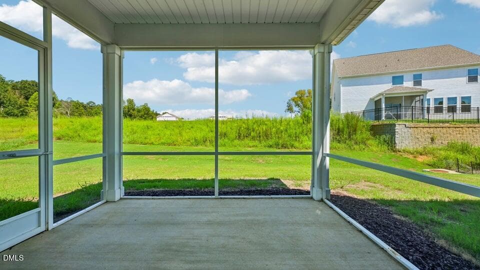 REAR SCREENED PORCH - 35 Pony Gallop Lane, Clayton, NC 27520