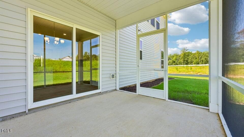 REAR SCREENED PORCH - 35 Pony Gallop Lane, Clayton, NC 27520
