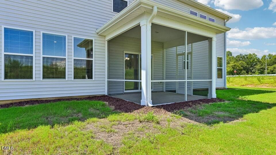 REAR SCREENED PORCH EXTERIOR - 35 Pony Gallop Lane, Clayton, NC 27520