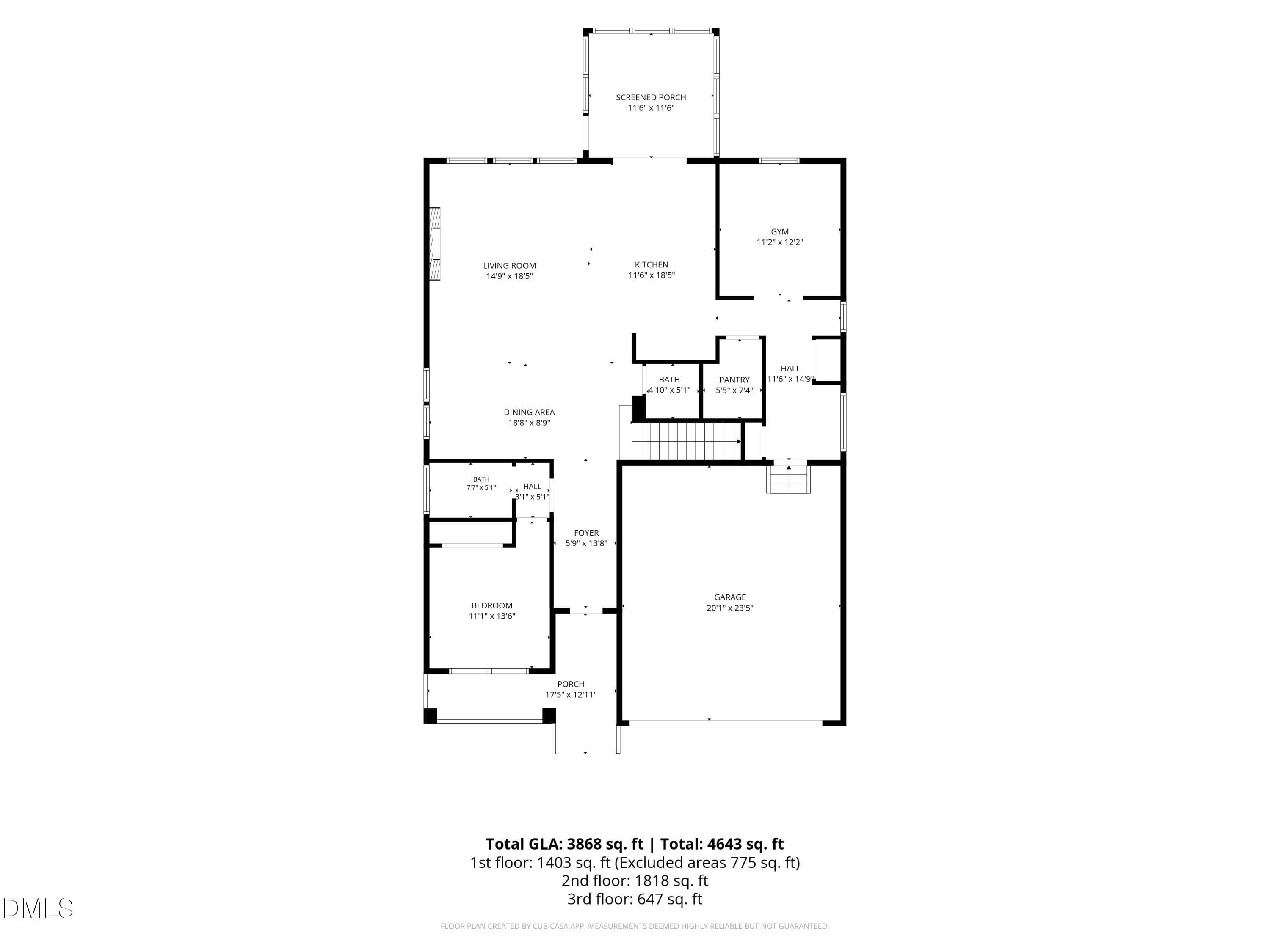 1ST FLOOR - 4820 Heathshire Drive, Raleigh, NC 27616