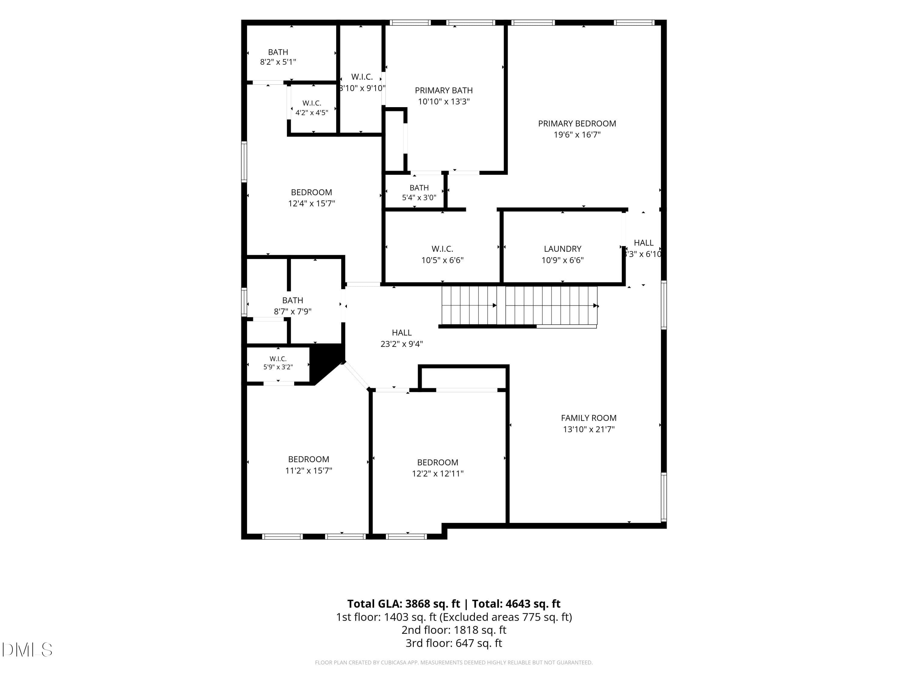 2ND FLOOR - 4820 Heathshire Drive, Raleigh, NC 27616