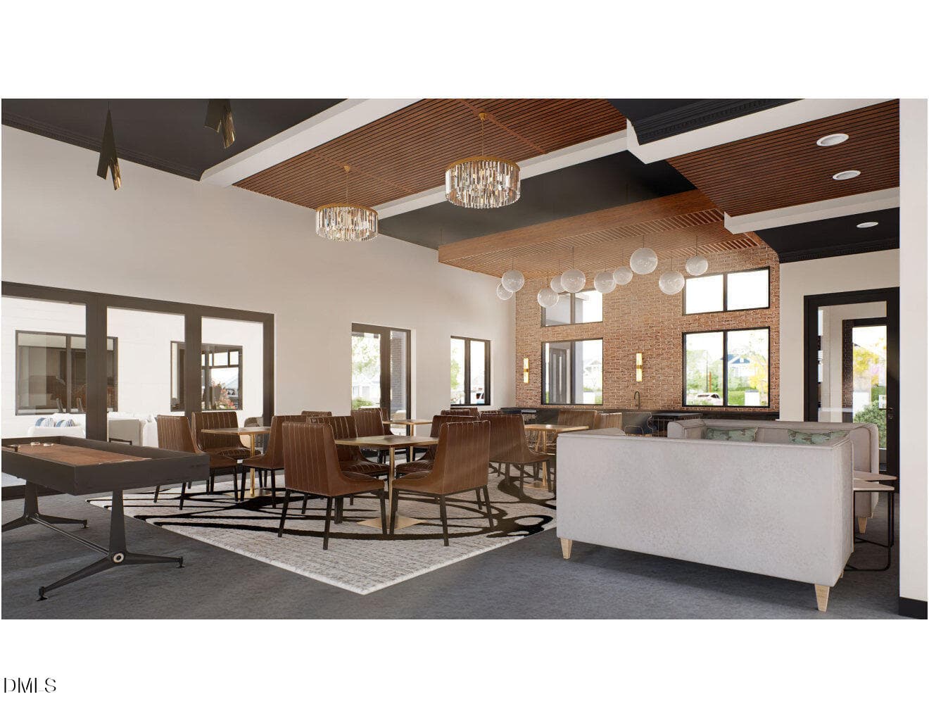 Clubhouse interior - 1020 Greer Mill Grove 349, Durham, NC 27703