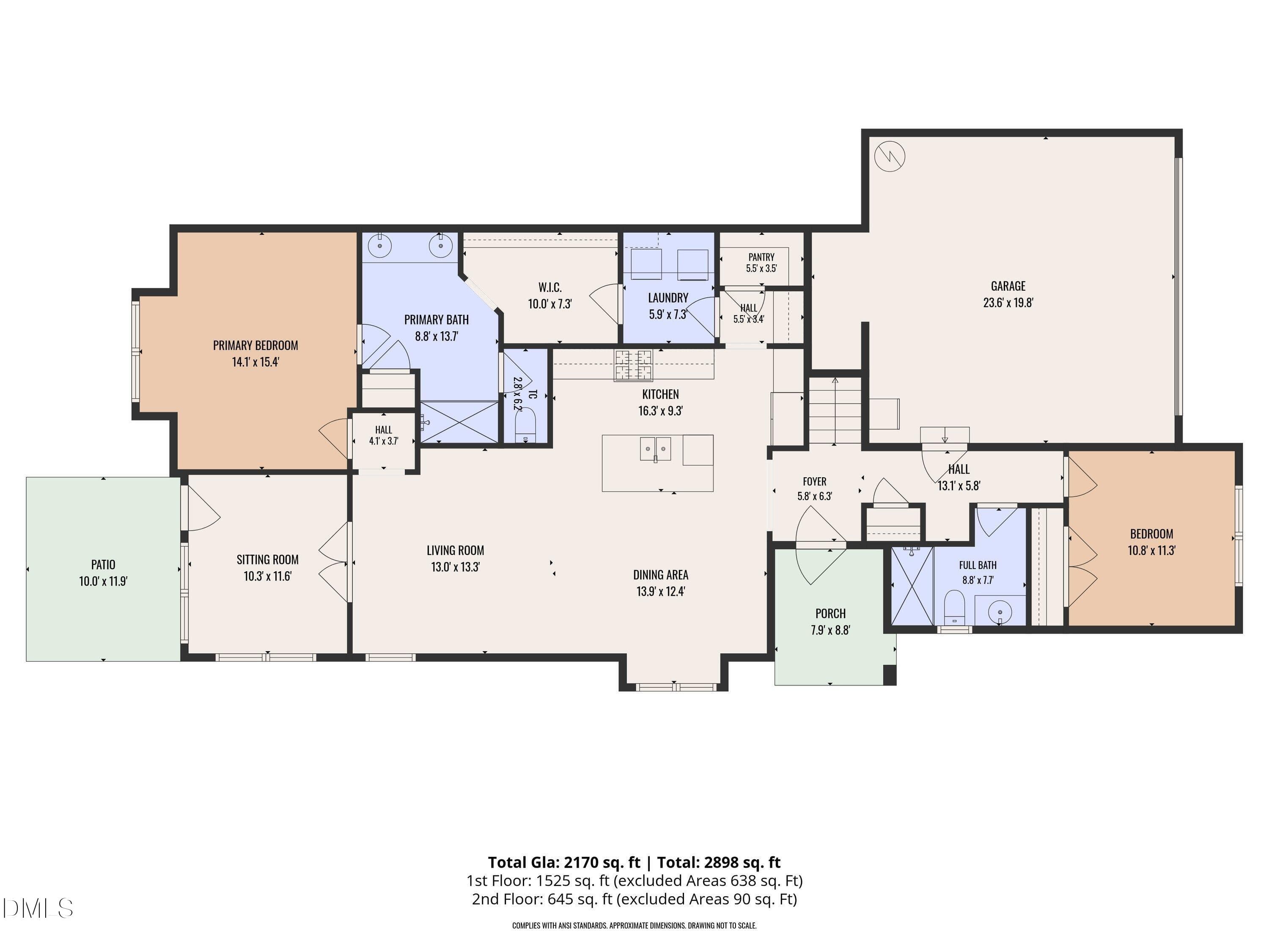 1st_floor_1051_bingley_drive_durham_with - 1051 Bingley Drive, Durham, NC 27703