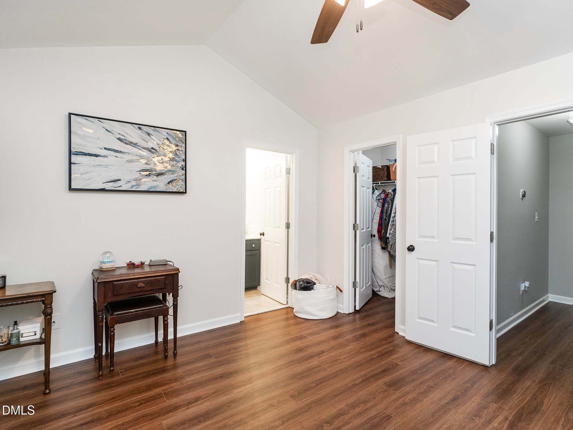 Bedroom 2 - Staged as office - 6419 Bellcross Trail, Whitsett, NC 27377