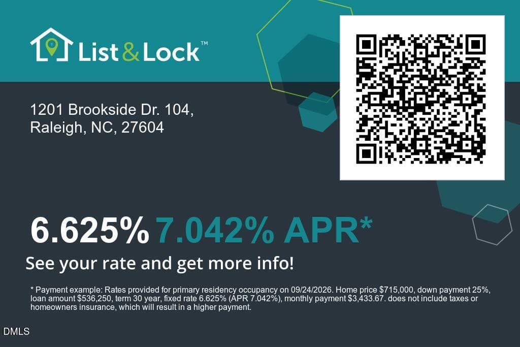104 BooksideQRCode (1) - 1201 Brookside Drive 104, Raleigh, NC 27604