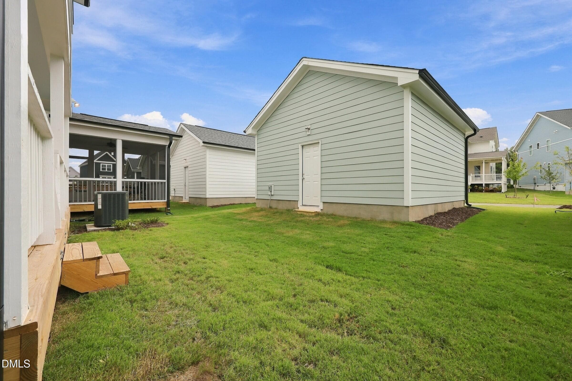 Backyard space - 780 Lunar Light Drive, Wendell, NC 27591
