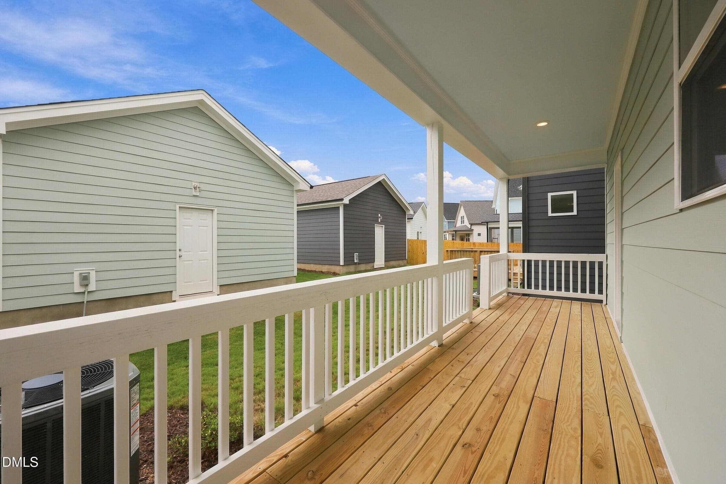 Covered Rear porch - 780 Lunar Light Drive, Wendell, NC 27591