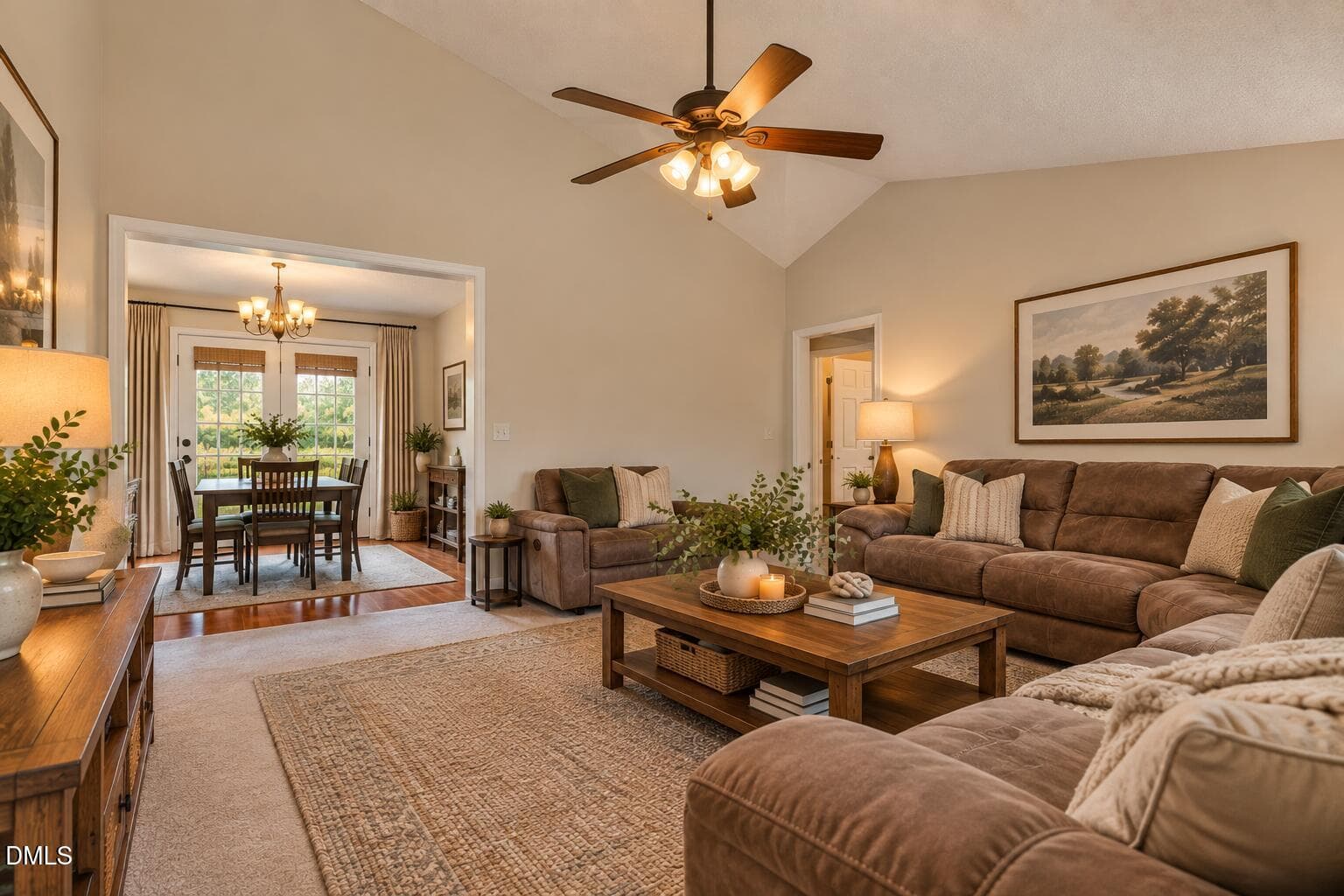 AI-Enhanced Image - Family Room - 105 Marianna Place, Garner, NC 27529