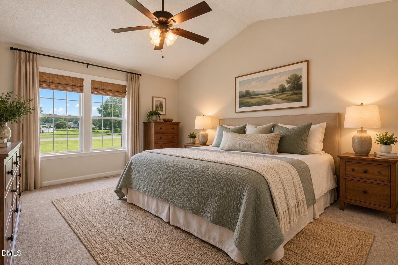 AI-Enhanced Image - Primary Bedroom - 105 Marianna Place, Garner, NC 27529