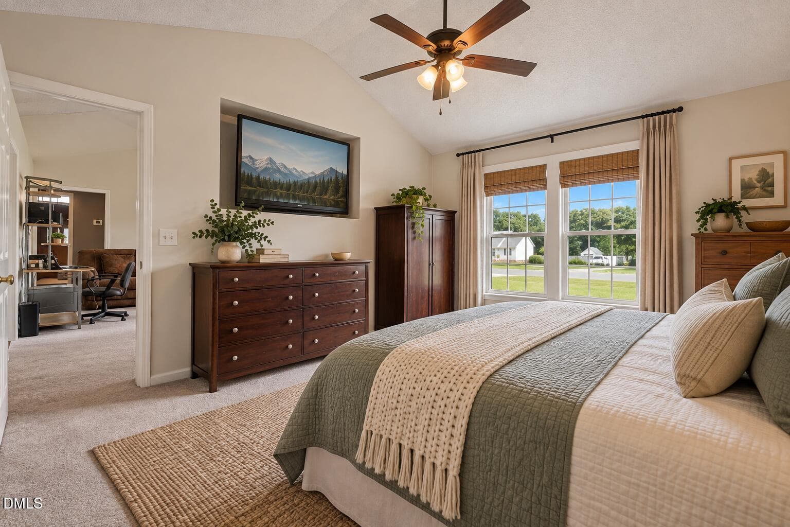 AI-Enhanced Image - Primary Bedroom2 - 105 Marianna Place, Garner, NC 27529