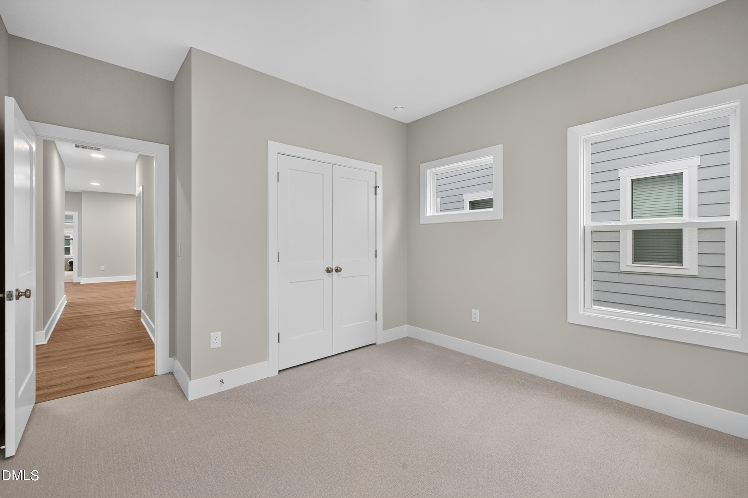 Bedroom 2 with Double Closet - 826 Fireship Road, Fuquay Varina, NC 27526