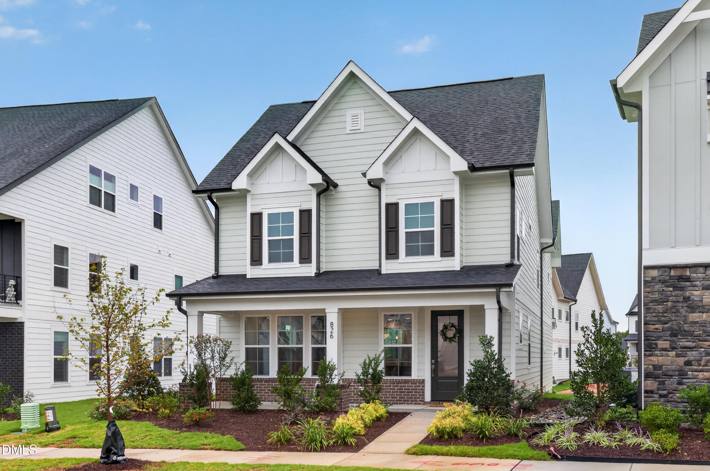 Front Exterior – Angled View - 826 Fireship Road, Fuquay Varina, NC 27526