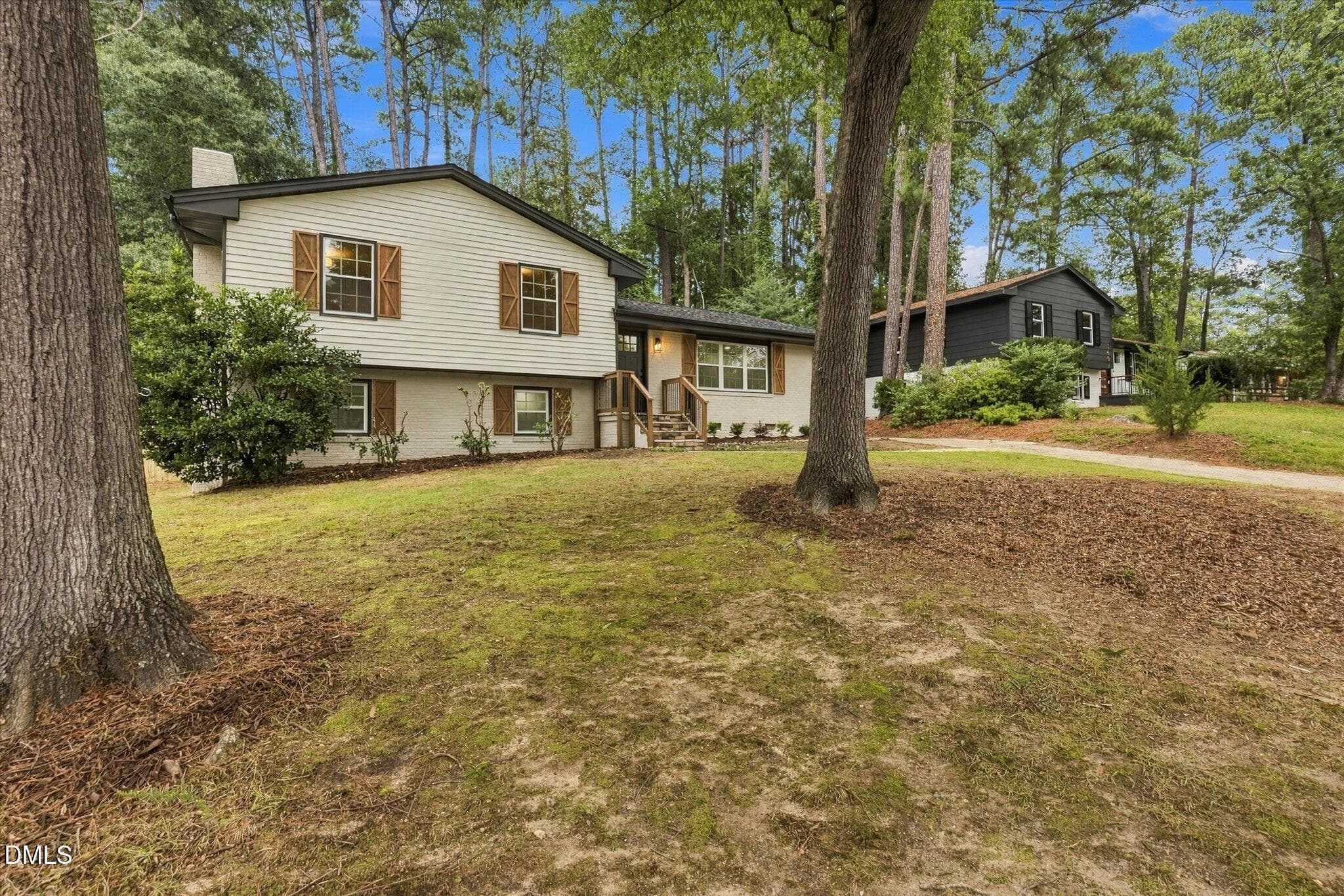 Front of Structure - 3605 Woodlea Drive, Raleigh, NC 27604