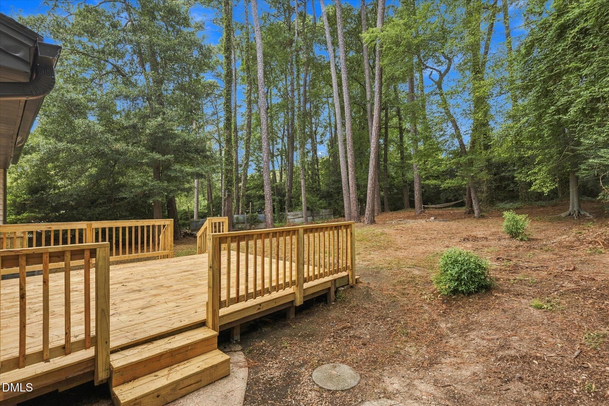 Deck - 3605 Woodlea Drive, Raleigh, NC 27604