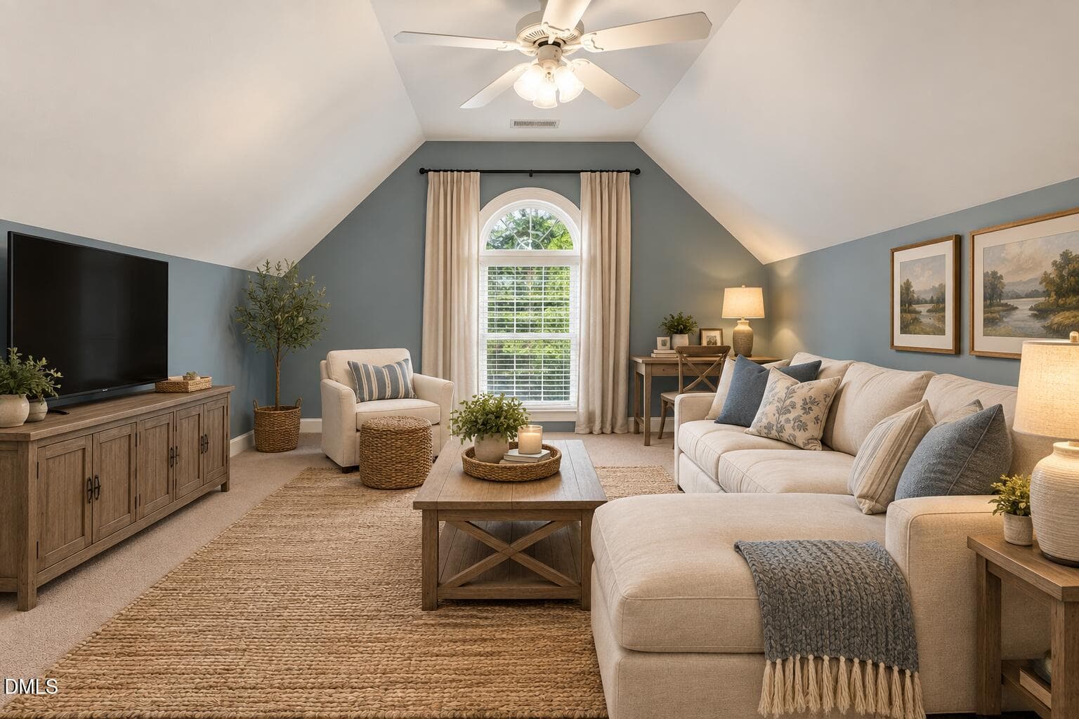 bonus room virtually staged - 2909 Whitehart Lane, Raleigh, NC 27606