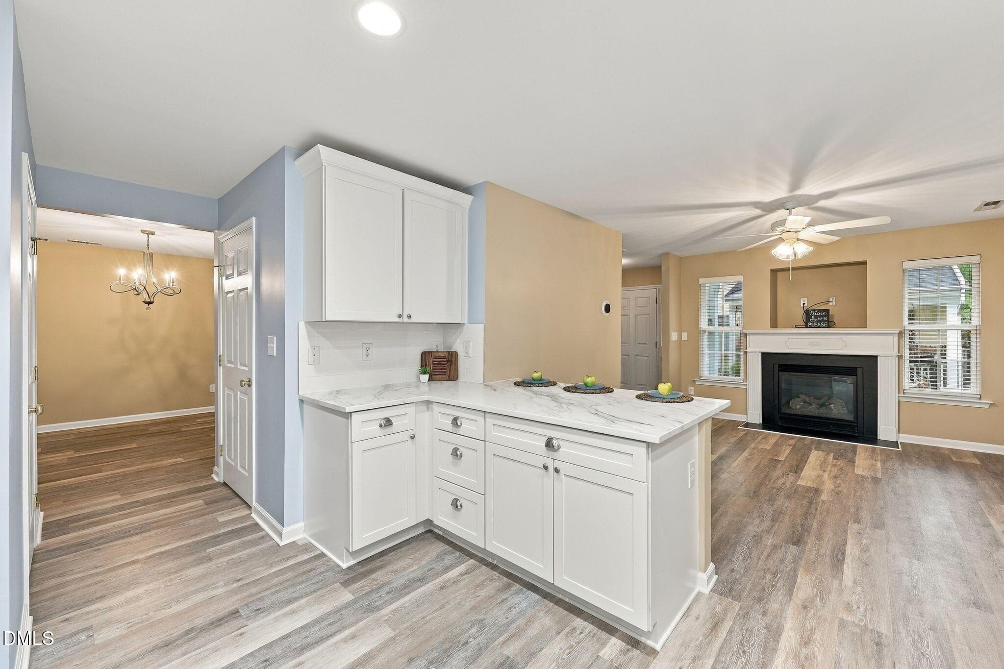 Kitchen Eating Peninsula - 1237 Legacy Greene Avenue, Wake Forest, NC 27587