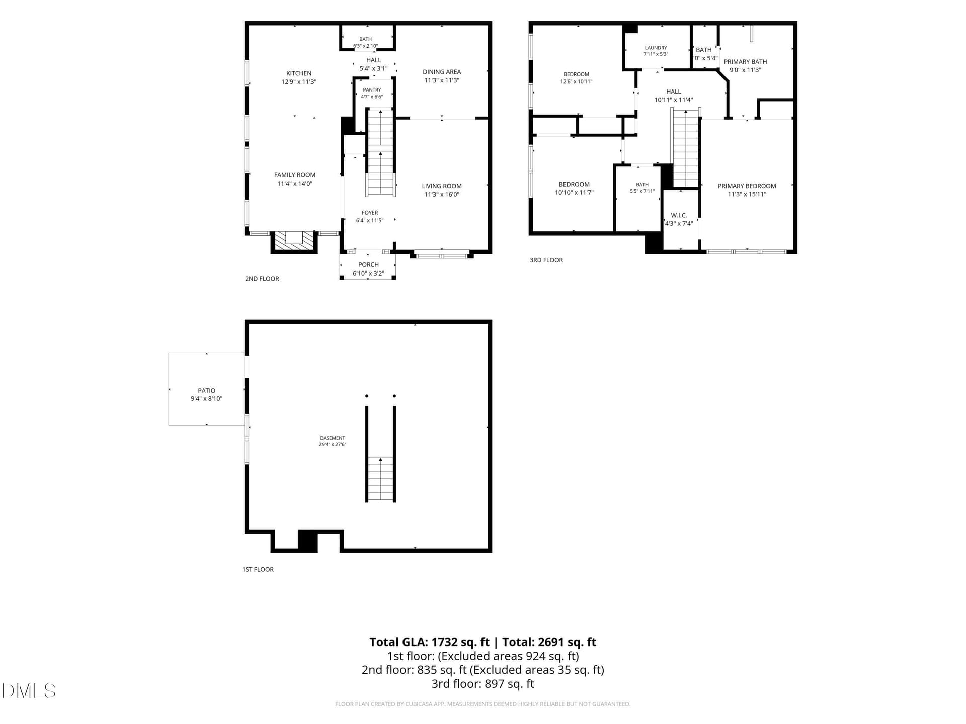 4-Floorplan_4 - 1237 Legacy Greene Avenue, Wake Forest, NC 27587