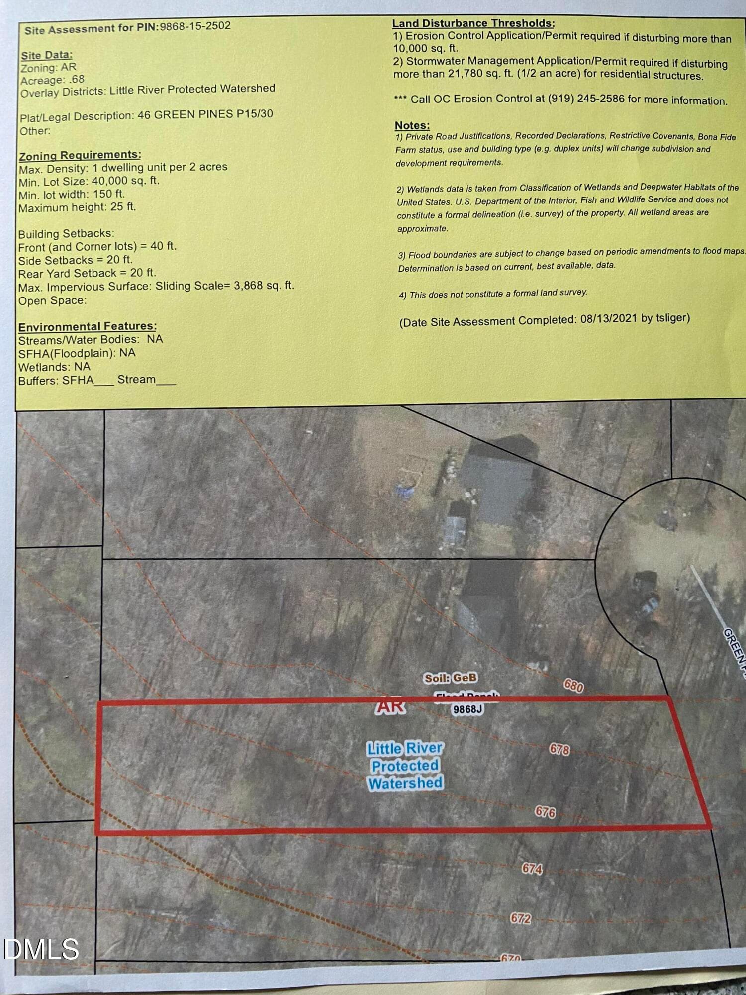 Lot 46 Green Pine Road, Cedar Grove, NC 27231