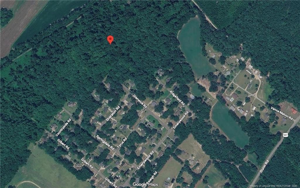aerial view - 000 Ridgefield Road, Eastover, NC 28312