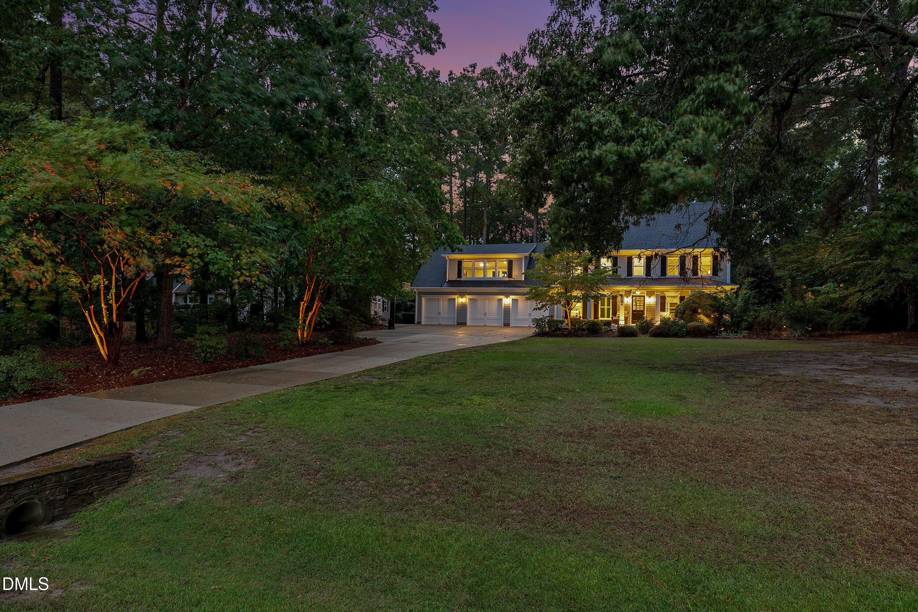 Custom exterior lighting - 6504 Prestwick Place, Fuquay Varina, NC 27526, Fuquay Varina