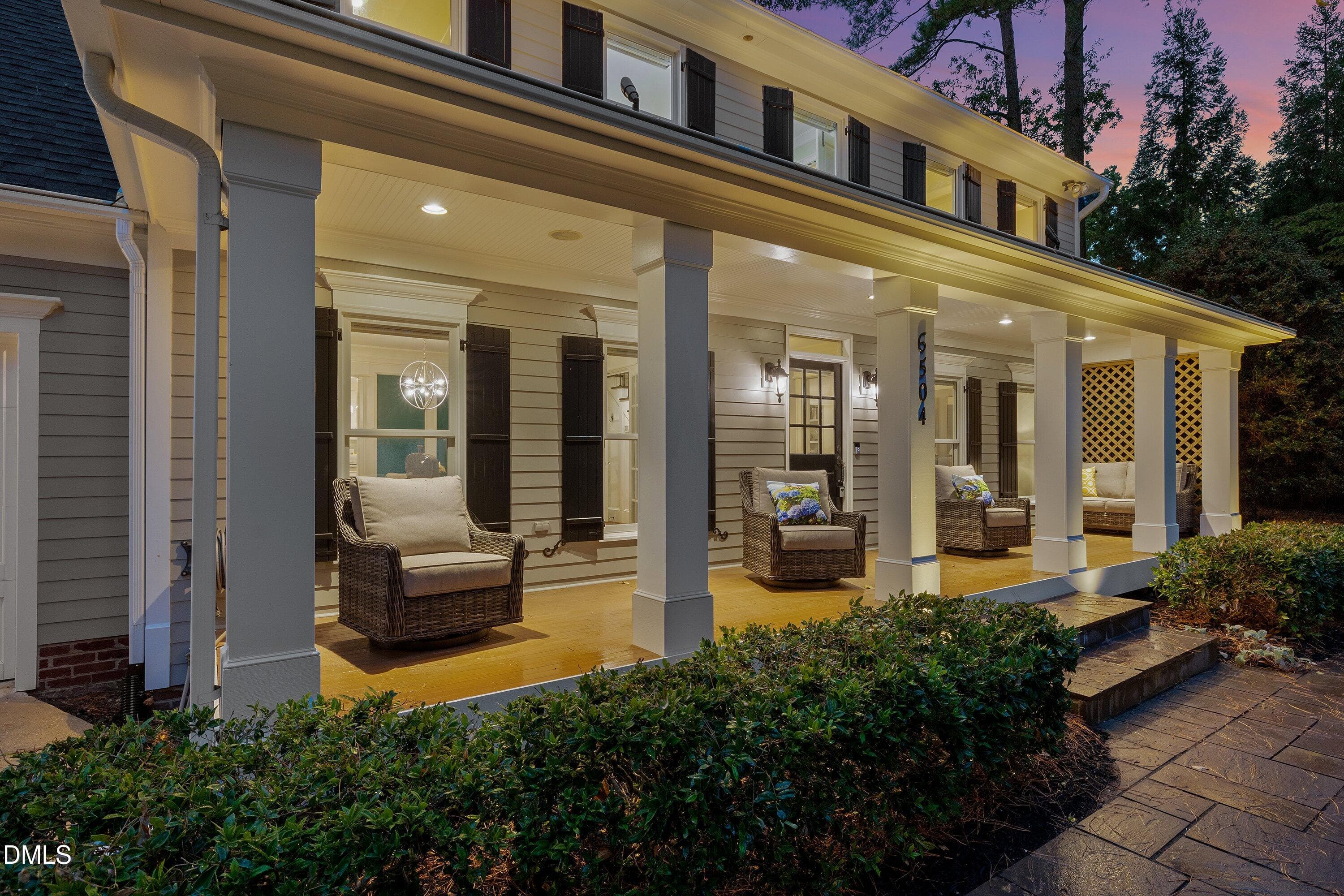 Relaxing Front Porch - 6504 Prestwick Place, Fuquay Varina, NC 27526, Fuquay Varina