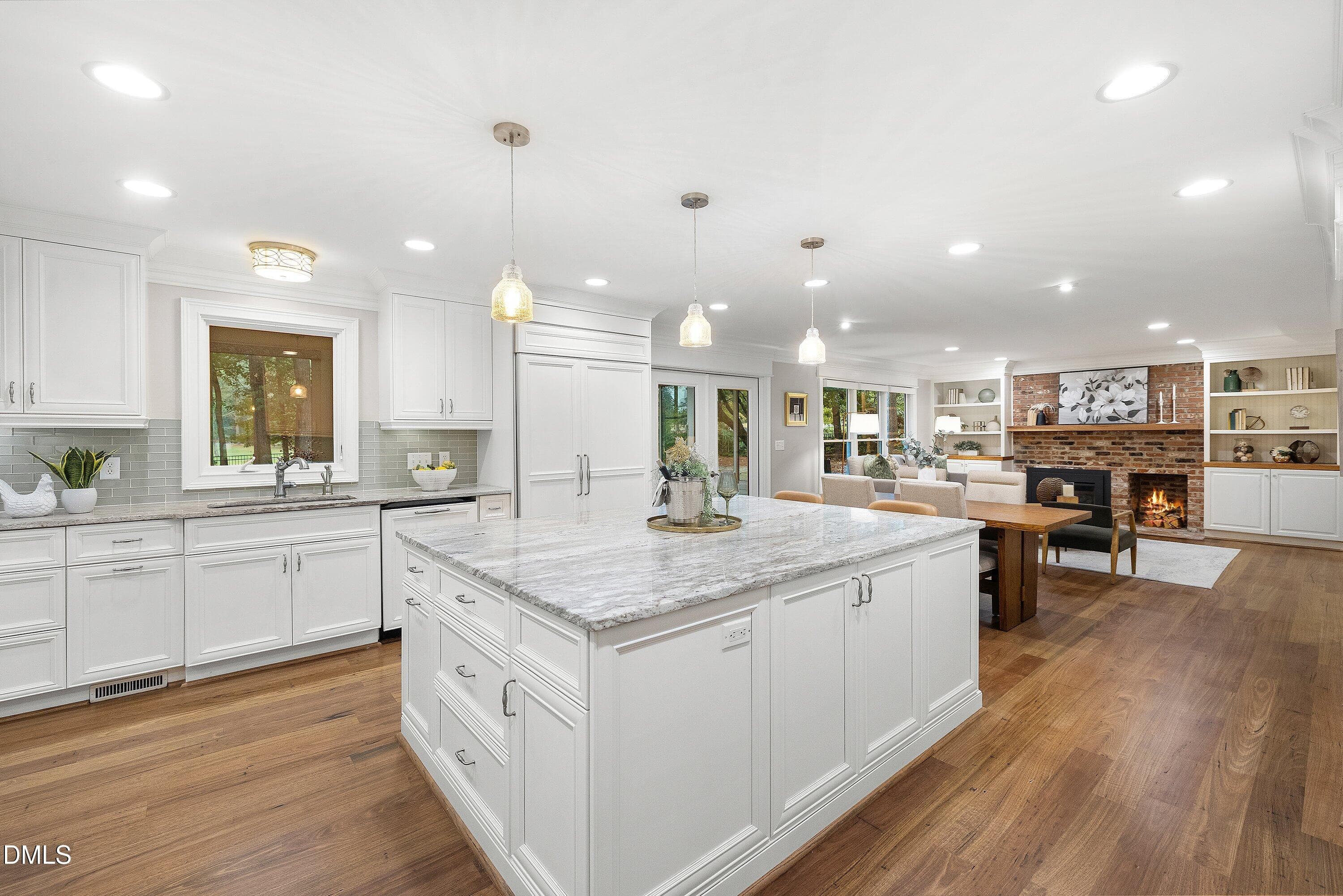Large Kitchen Island - 6504 Prestwick Place, Fuquay Varina, NC 27526, Fuquay Varina