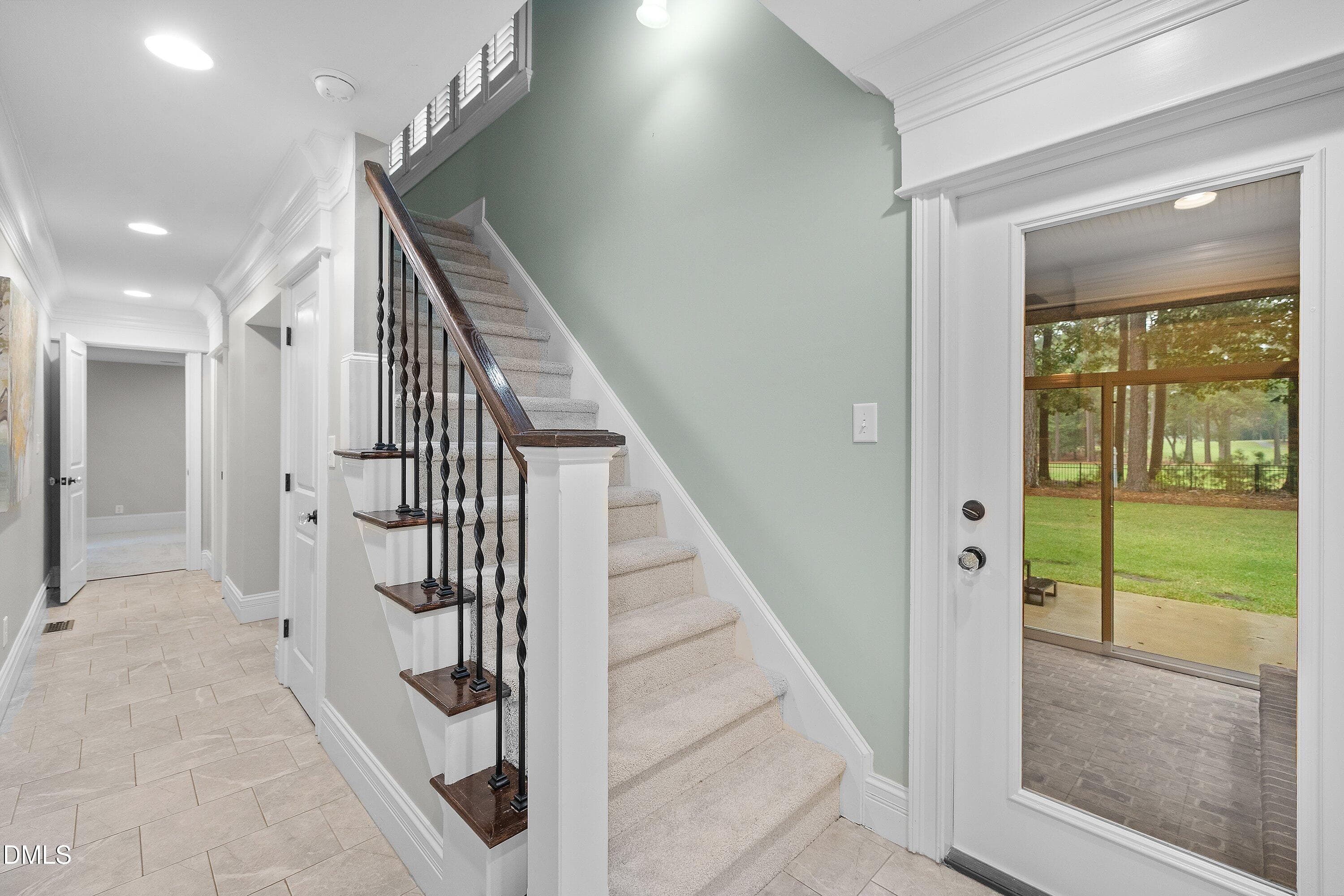 Back staircase - 6504 Prestwick Place, Fuquay Varina, NC 27526, Fuquay Varina
