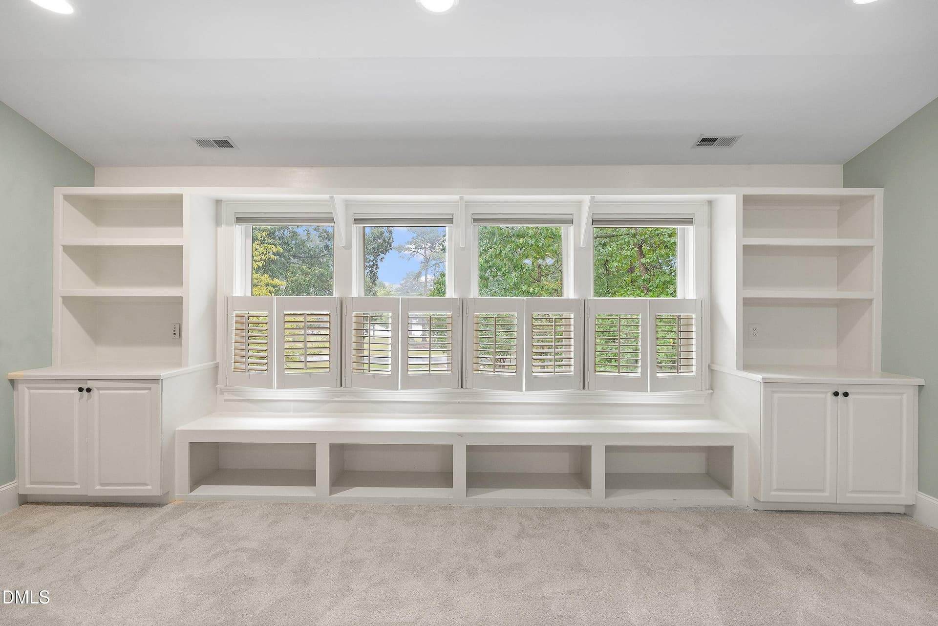 Custom built-ins in bonus room - 6504 Prestwick Place, Fuquay Varina, NC 27526