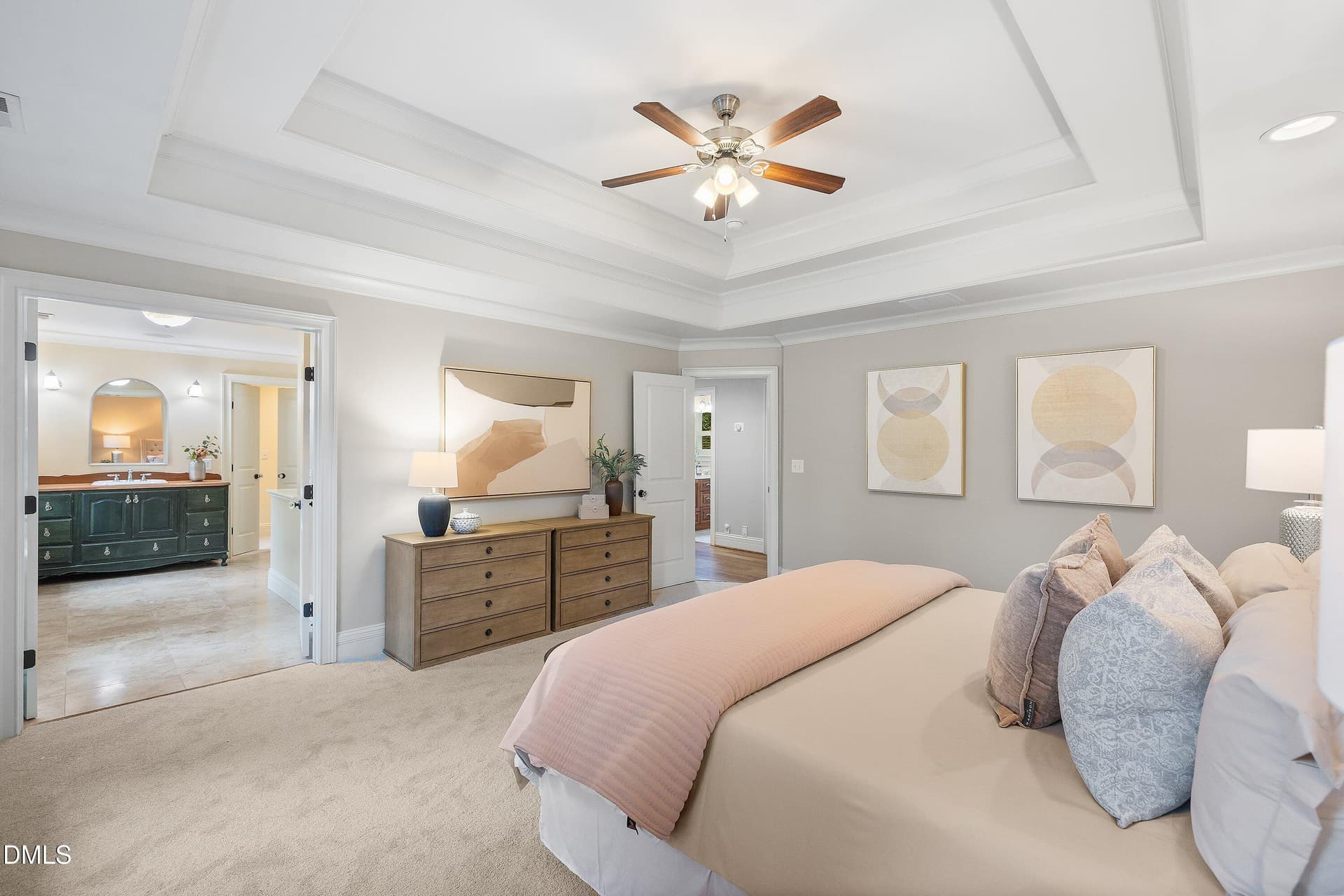 Primary Bedroom - 6504 Prestwick Place, Fuquay Varina, NC 27526