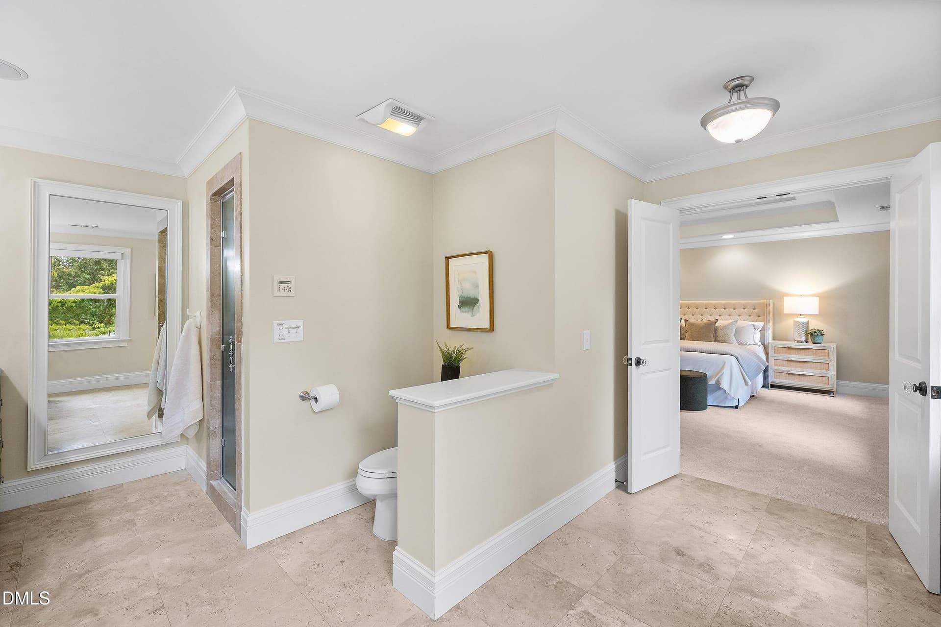 Primary bathroom - 6504 Prestwick Place, Fuquay Varina, NC 27526