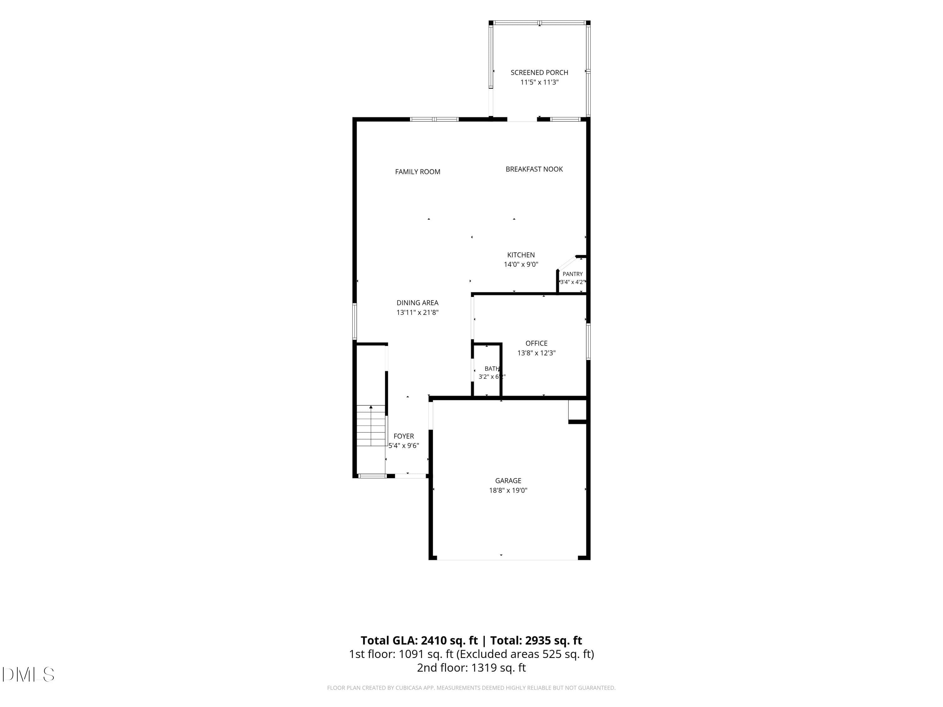 5-Floorplan_1 - 1601 Carlton Links Drive, Fuquay Varina, NC 27526