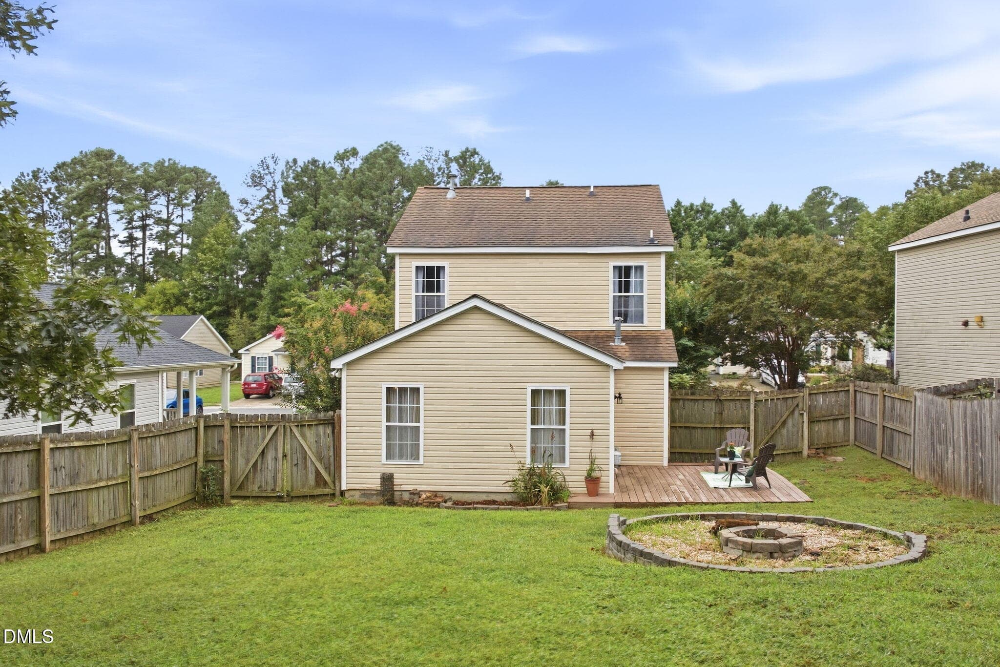 35-web-or-mls-backyard 2 - 5522 Marthonna Way, Raleigh, NC 27616