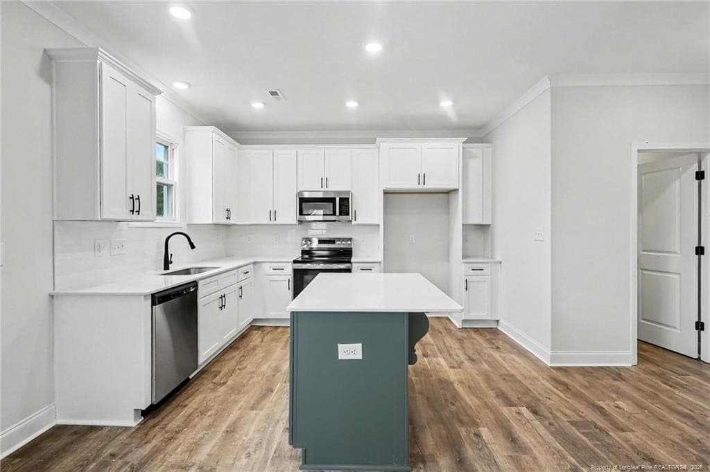 Kitchen with lots of cabinets - 748 Brown Road, Lillington, NC 28328