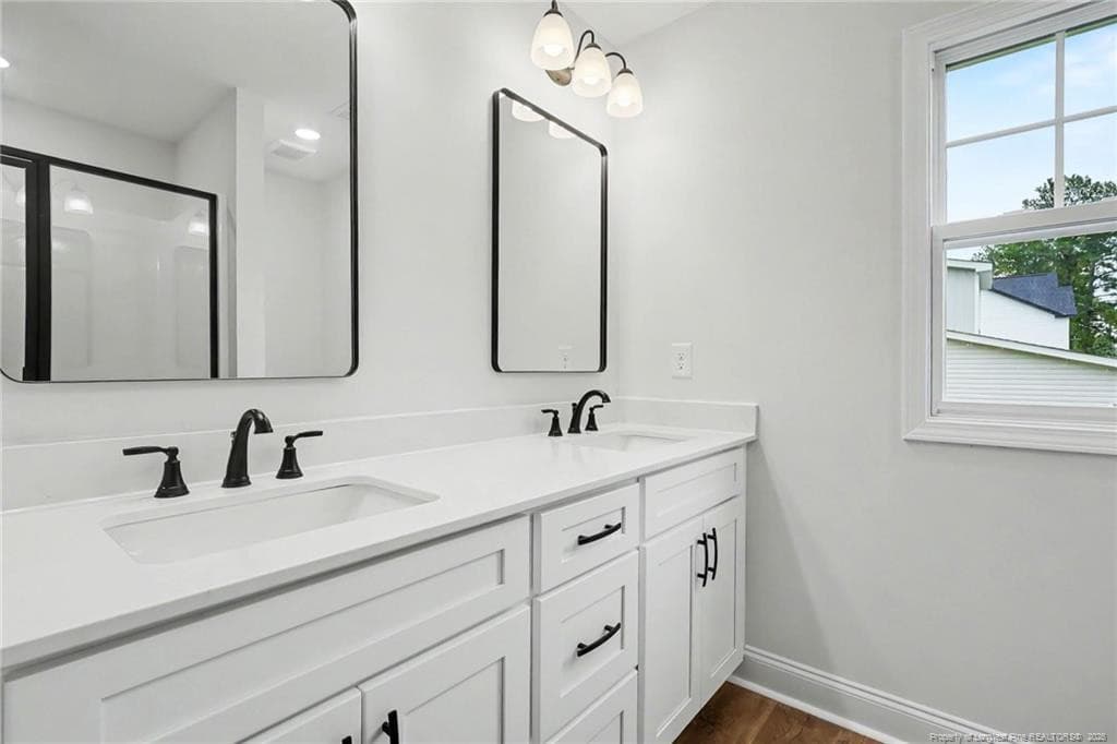 double vanity - 748 Brown Road, Lillington, NC 28328